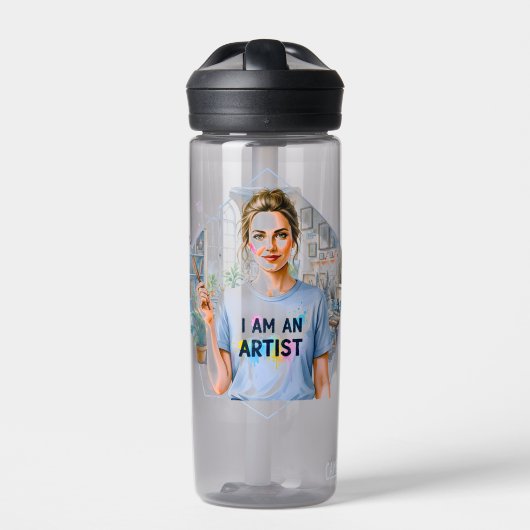 Du bist ein Künstler! Besitze es! Trinkflasche (Vorderseite)