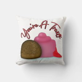 Du bist ein Leckerei-erdbeerischer Valentinstag Kissen