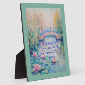 Du bist ein liebender Impressionismus Fotoplatte (Seite)