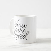 Du bist ein liebes Foto Kaffeetasse (Vorderseite Links)