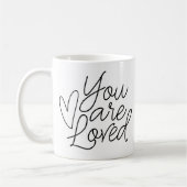 Du bist ein liebes Foto Kaffeetasse (Links)