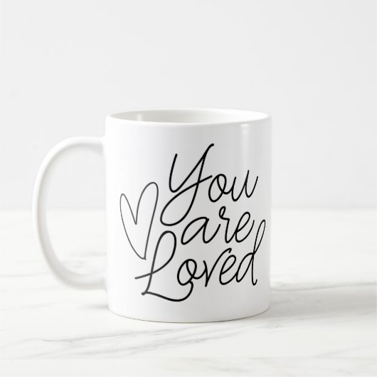 Du bist ein liebes Foto Kaffeetasse (Links)