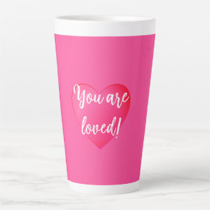 Du bist ein Lieblingskaffee Latte Milchtasse