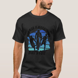 Du bist ein Marathon T'S Triathlon Triathlete Spor T-Shirt