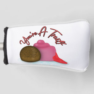 Du bist ein mit Füllung gefülltes Erdbeergolf-Schl Golf Headcover