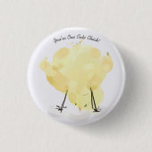 "Du bist ein Niedlicher Kick!" Fun-Taste Button (Vorderseite)