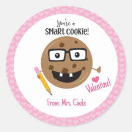 Du bist ein Niedlicher kluger Kids-Klassenlehrer Runder Aufkleber