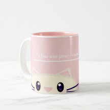 Du bist ein Paw-some Cartoon-Katzen-Cozy-Kaffeebec
