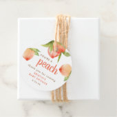 Du bist ein Pfirsich, danke, dass du eine Kinderdu Geschenkanhänger (Beispiel)