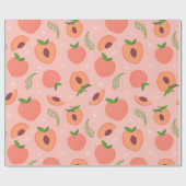 Du bist ein Pfirsich Geschenkpapier (Flach)