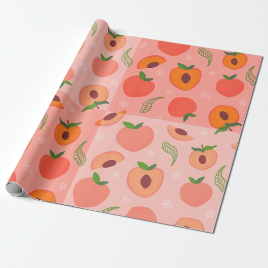 Du bist ein Pfirsich Geschenkpapier (Ungerollt)
