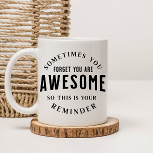 Du bist ein Phantastisches Geschenk für Erinnerung Zweifarbige Tasse