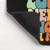 Du bist ein Problem freundlich sein Groovy Mental  Mousepad (Ecke)