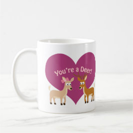 Du bist ein Reh! Kaffeetasse