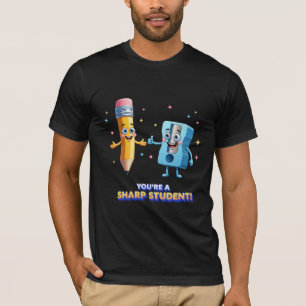 Du bist ein scharfer Schüler, süße Schulwitz T-Shirt
