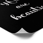 Du bist ein schönes Poster (Ecke)