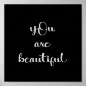 Du bist ein schönes Poster (Vorne)