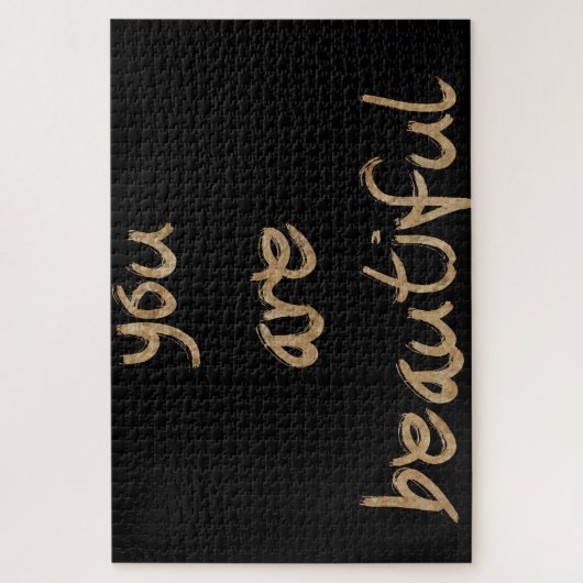 Du bist ein schönes Puzzle (Vertikal)