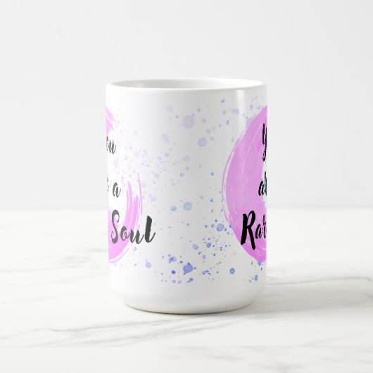 Du bist ein seltenes Soul Kaffeetasse (Mittel)