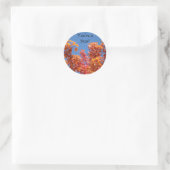 Du bist ein Star! Aufkleber Fall Tree Blätter Blue (Tasche)