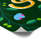 Du bist ein Star - Blau Poster (Ecke)