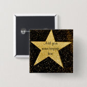Du bist ein Star_ Button (Vorne & Hinten)