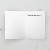 Du bist ein Star, danke (Innenseite)