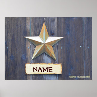 Du bist ein Star Poster