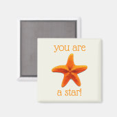 Du bist ein Stern Magnet (Vorderseite/Rückseite)