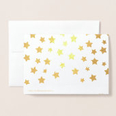 Du bist ein Stern! | Sie anpassen | Inspiration Folienkarte (Rückseite mit Umschlag)