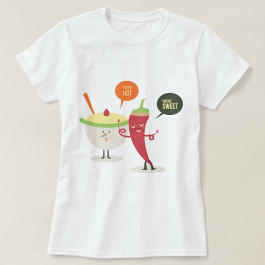 Du bist ein süßer Chili-Kuchen T-Shirt (Design vorne)