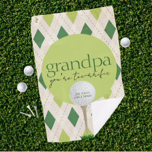 Du bist ein T-Shirt-fantastisches Golfhandtuch für