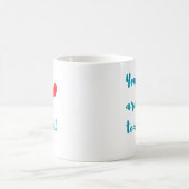 Du bist ein Tee Kaffeetasse (Mittel)