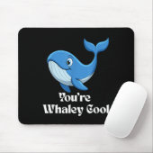 Du bist ein total cooler Wal Männer Frauen Kinder Mousepad (Mit Mouse)