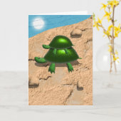 Du bist ein turteliger Phantastischer Vater Karte (Gelbe Blume)