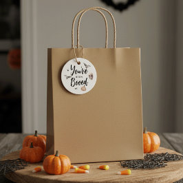 Du bist ein verstärktes Halloween-Spiel in der Nac Geschenkanhänger