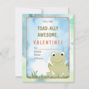 Du bist ein völlig Phantastischer Valentinstag-Kla Postkarte