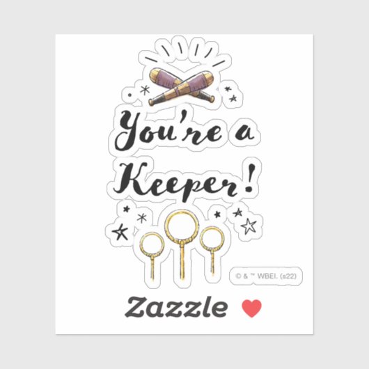 Du bist ein Wärter Aufkleber (Blatt)