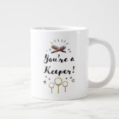 Du bist ein Wärter Jumbo-Tasse (Rechts)