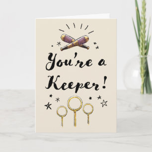 Du bist ein Wärter Karte