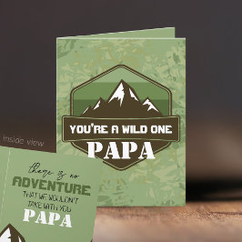 Du bist ein Wild One Falted Dankeschön Card Dankeskarte