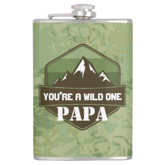 Du bist ein Wild One Personalisiertes Geschenk Flachmann