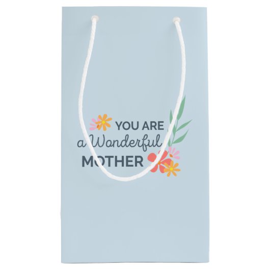 Du bist ein wunderbarer Muttertag. | Geschenktüte (Rückseite)