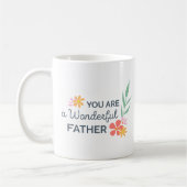 Du bist ein wunderbarer Vatertag | Tasse des Kaffe (Links)