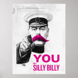 Du bist eine Alberne Billy Poster