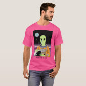 Du bist eine Alien T-Shirt (Vorne ganz)