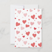 Du bist eine Coole Katze spielend Orange Kitty Val Mitteilungskarte (Rückseite)