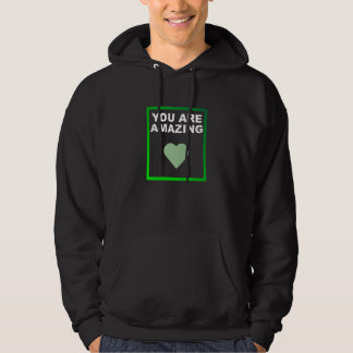Du bist eine erstaunliche Motivation Hoodie