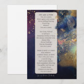 Du bist eine Gedichtförderung Feiertagskarte (Vorne/Hinten)