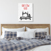 Du bist eine großartige Illustration Leinwanddruck (Insitu (Schlafzimmer))